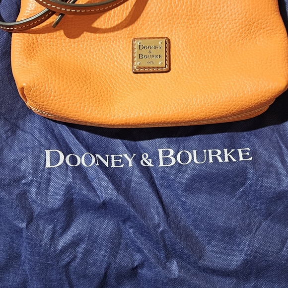 Dooney & Bourke Pebble Grain Tangerine Ginger Crossbody - Picture 12 of 13